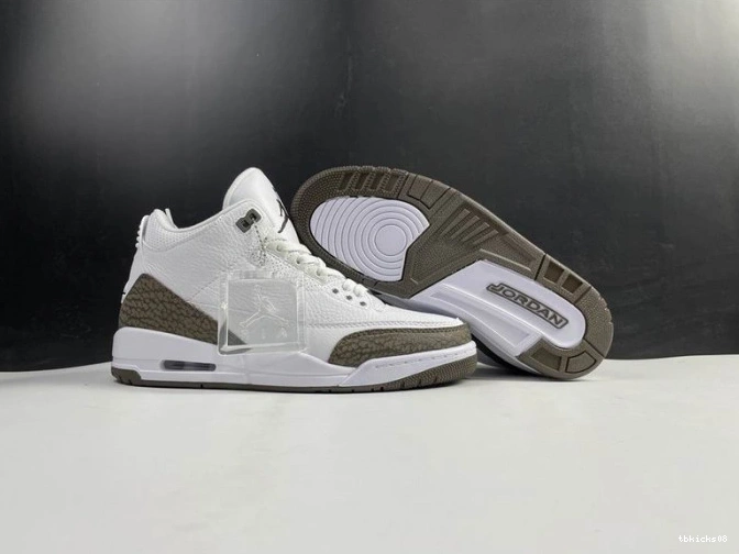 Reps TBkick 3 136064-122 Retro Air Jordan (2018) Mocha 0712